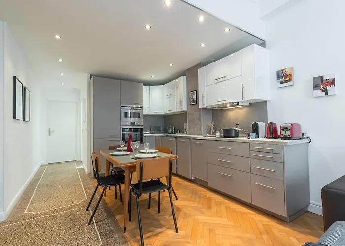 Apartment 3 Pieces 4 Pers Wifi Ac Nice